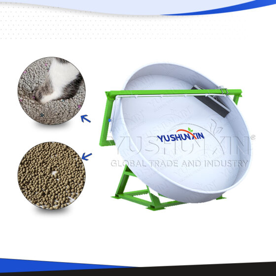 Cat Litter Disc Fertilizer Granulator