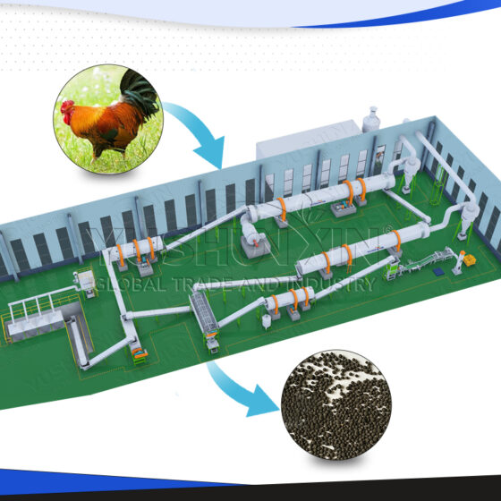 Chicken Manure Fertilizer Production Line