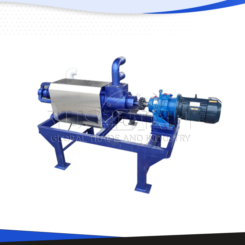 Máquina separadora sólido-líquido de extrusión de tornillo