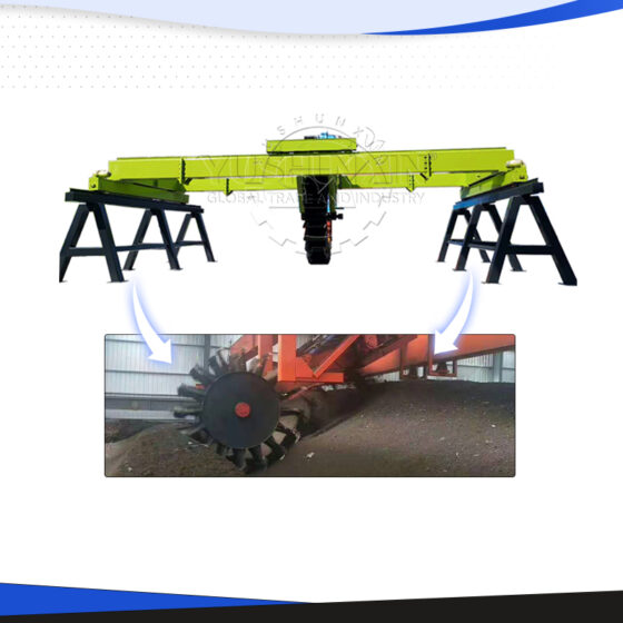 Wheel Type Fertilizer Compost Turner